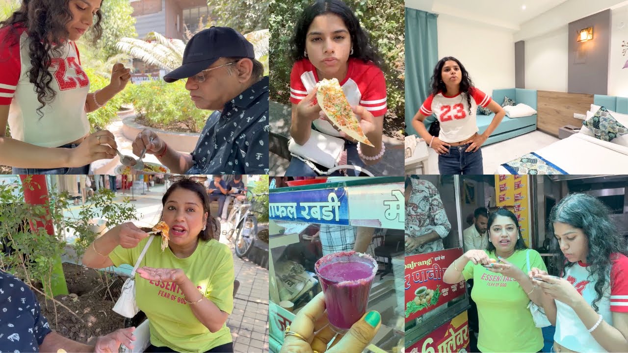 पहुंच गए Indore मैं 56 दूकान Street || अब तक का Best Food Experience || Indian Mom Studio