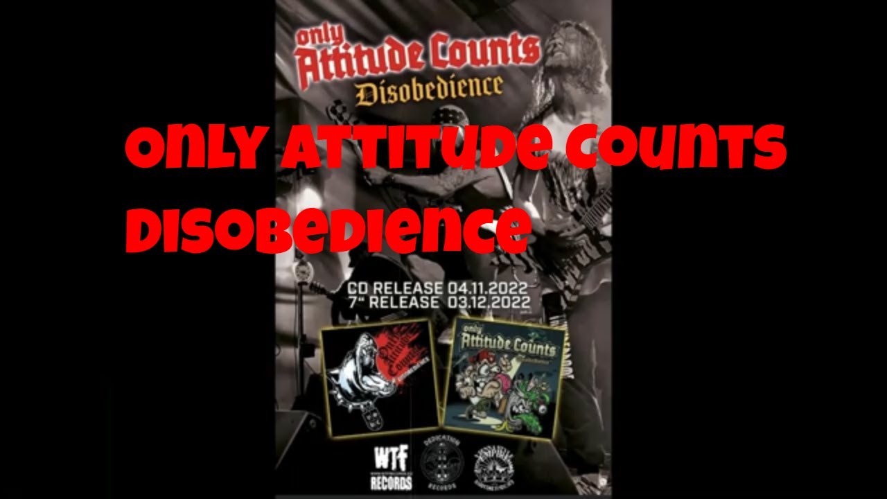 Only Attitude Counts - Disobedience EP