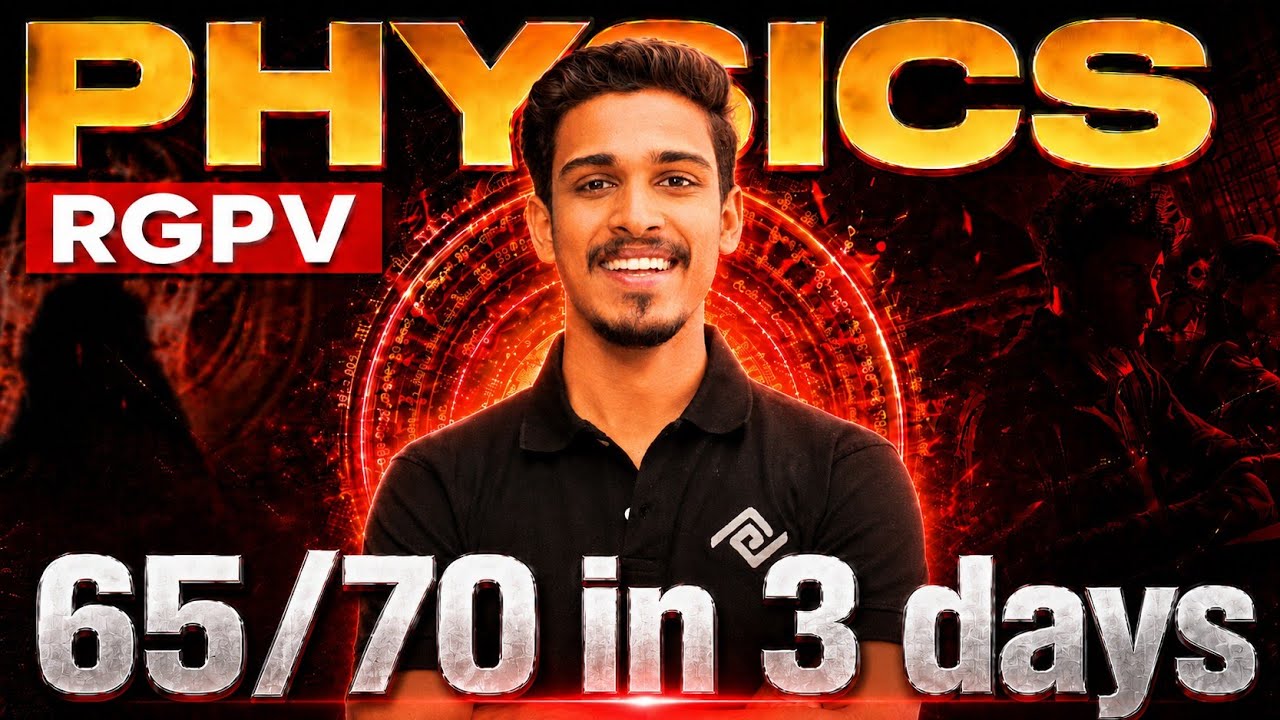 RGPV Engineering Physics | Most Important Topics 2026