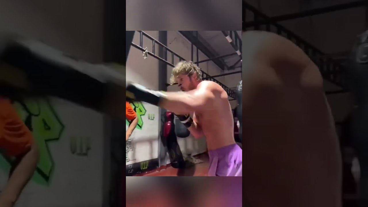 Logan Paul Looking Absolutely Shredded Ahead 💪🔥 #LoganPaul #Boxing #Fitness
