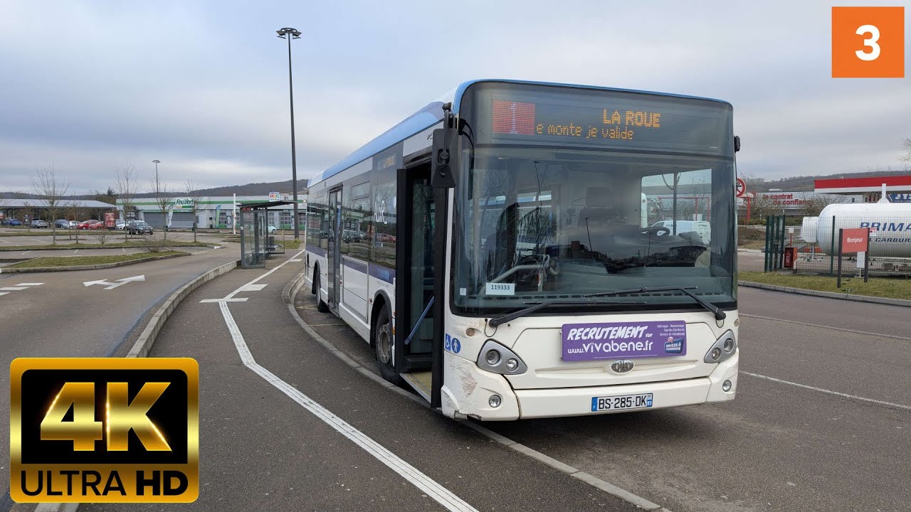 Auxerre - Ligne 3 - direction - Carrières