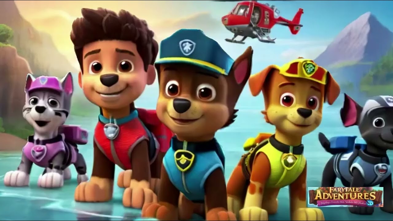Paw Patrol The Pawsome Rescue in Adventure Bay