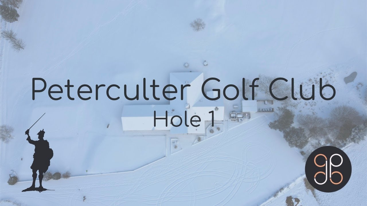 Peterculter Golf Club - Course Flyover - Hole 1