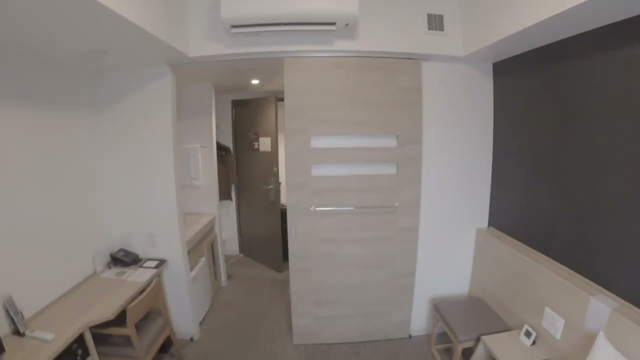 일본 마쓰야마 숙소 Dormy Inn Matsuyama Natural Hot Spring DoubleRoom 814 도미 인 마쓰야마 내추럴 인 스프링 더블룸 금연룸 814