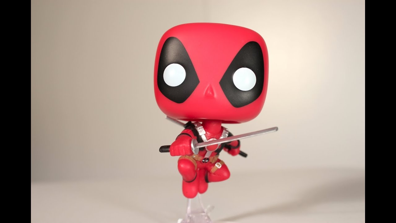 Marvel LEAPING DEADPOOL Funko Pop review