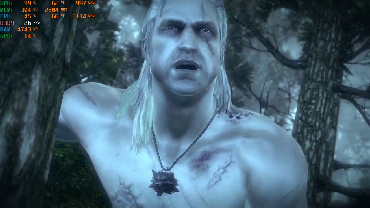 The Witcher 2: Assassins of Kings - Nvidia 940MX at 1080p ; Acer Aspire E 15