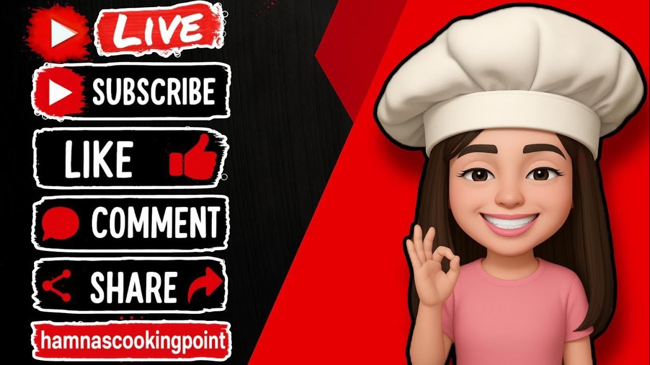 hamna's cooking point is live! assalam is alikum mute live🤐