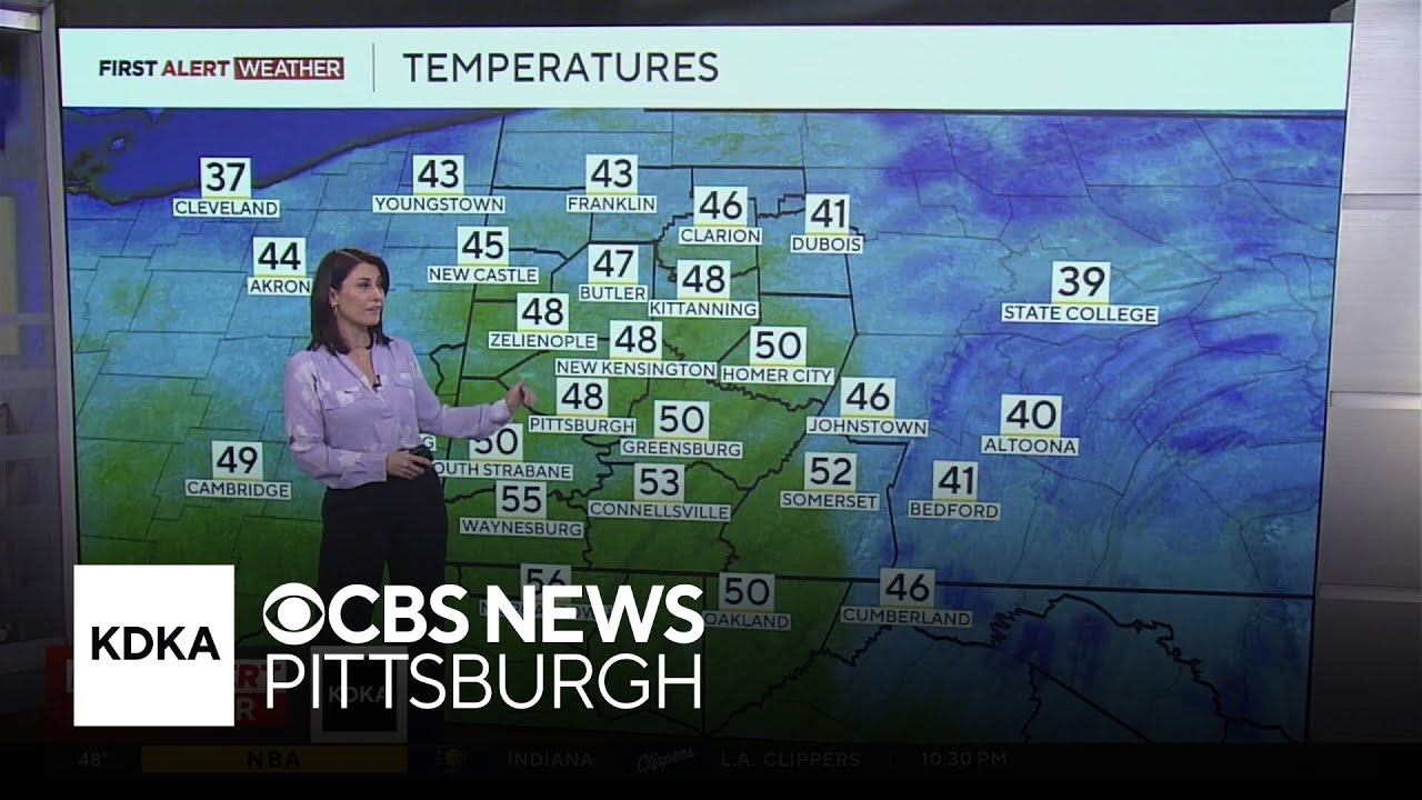 KDKA-TV Afternoon Forecast (3/4)