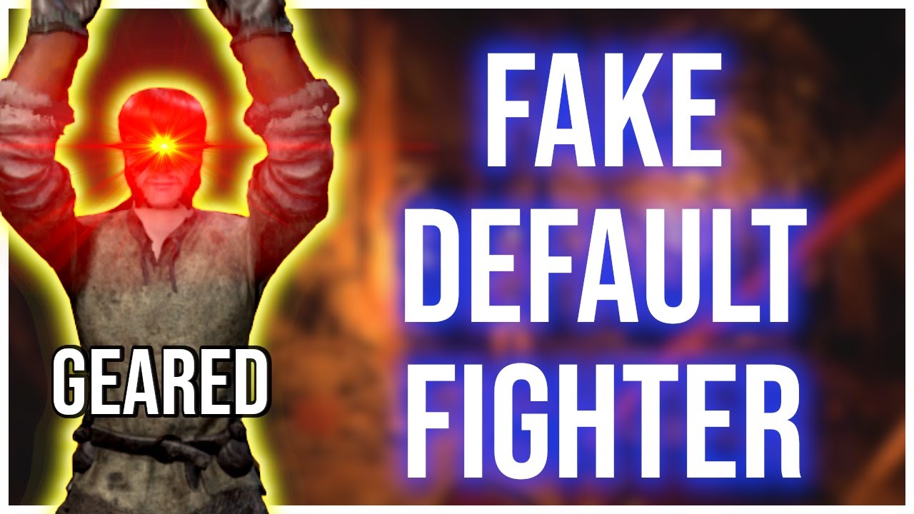 I Dressed Up As A Default Fighter To Bait Experienced Players - Here's How It Went | Dark And Darker