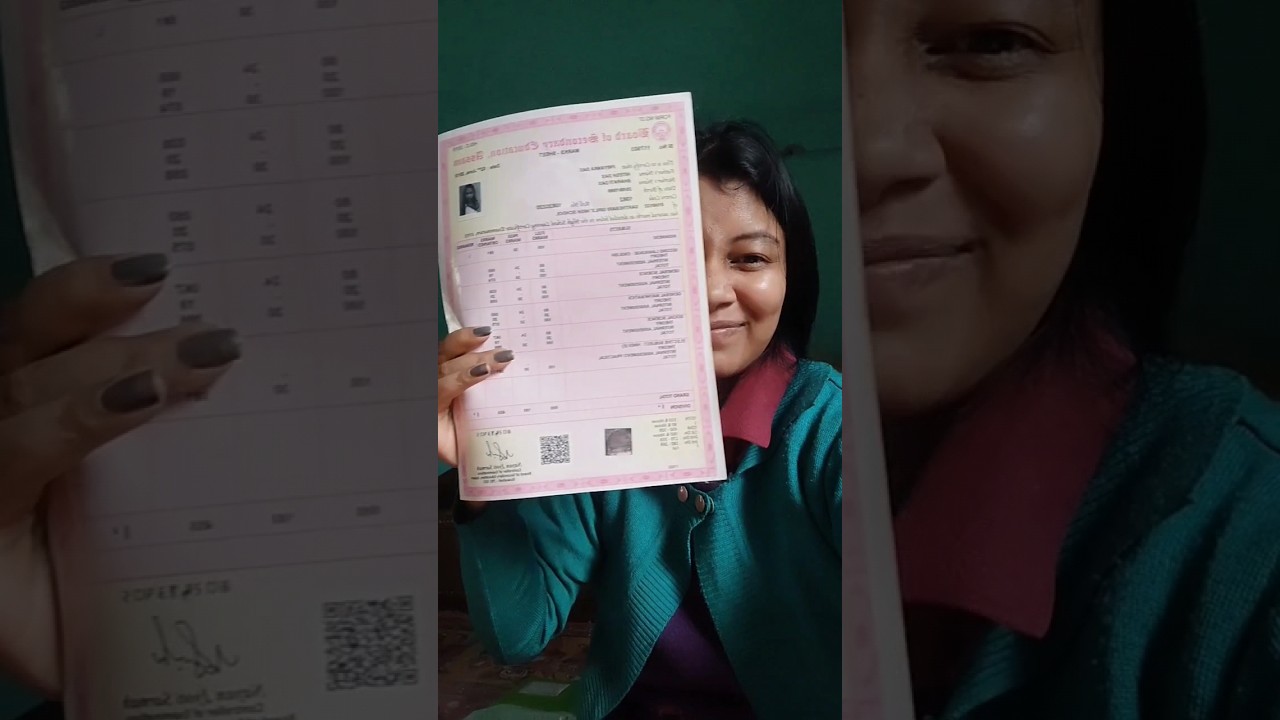 আজি finally মেট্ৰিকৰ marksheet দেখুৱাই দিলো #samaapti #minivlog #assamesesong #studyvlog #assam