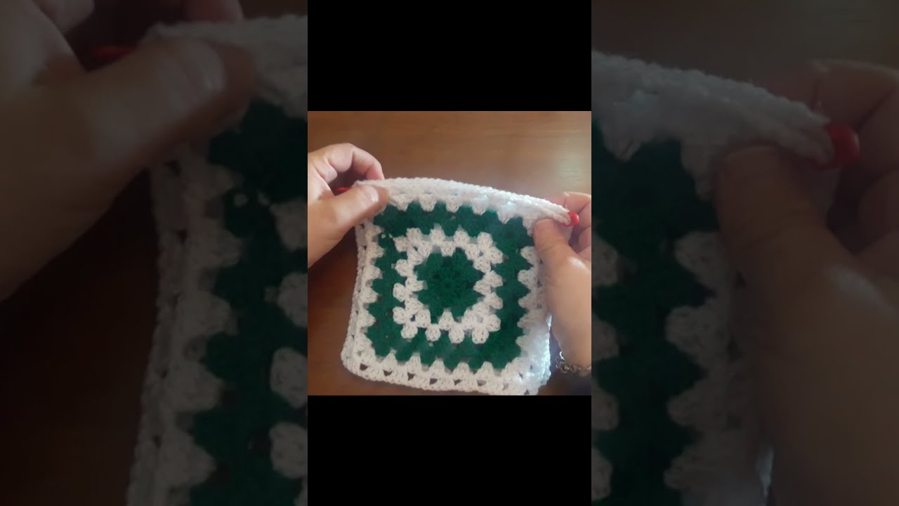 Crochet Cours 8 Comment assembler des carrés Granny طريقة تشبيك مربعات  الجراني