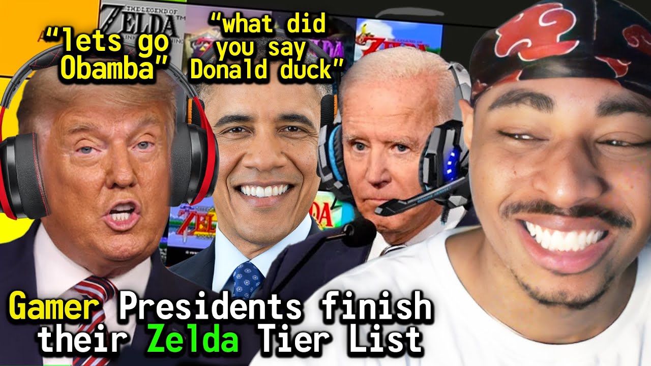 Trump Biden and Obama Argue Over The Zelda Games Tier List