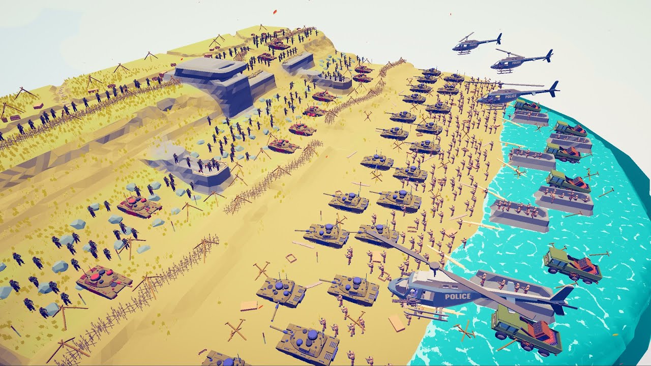 CAN 150x NATO ARMY CAPTURE ENEMY BASE? - Totally Accurate Battle Simulator TABS