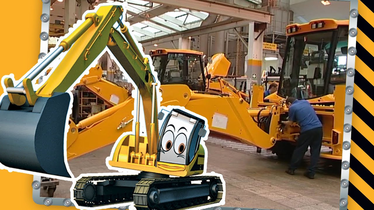 How To Build A JCB Digger for Children | JCB Video For Children
