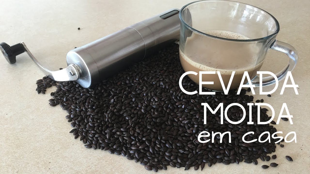 COMO MOER CEVADA EM CASA!!  ☕️COMO FAZER CEVADA NA CAFETEIRA ☕️