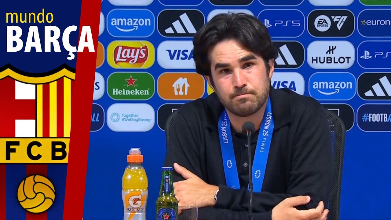 Reacciones de Pere Romeu tras la DURA DERROTA en la final de la CHAMPIONS LEAGUE | Arsenal vs Bar&ccedil;a