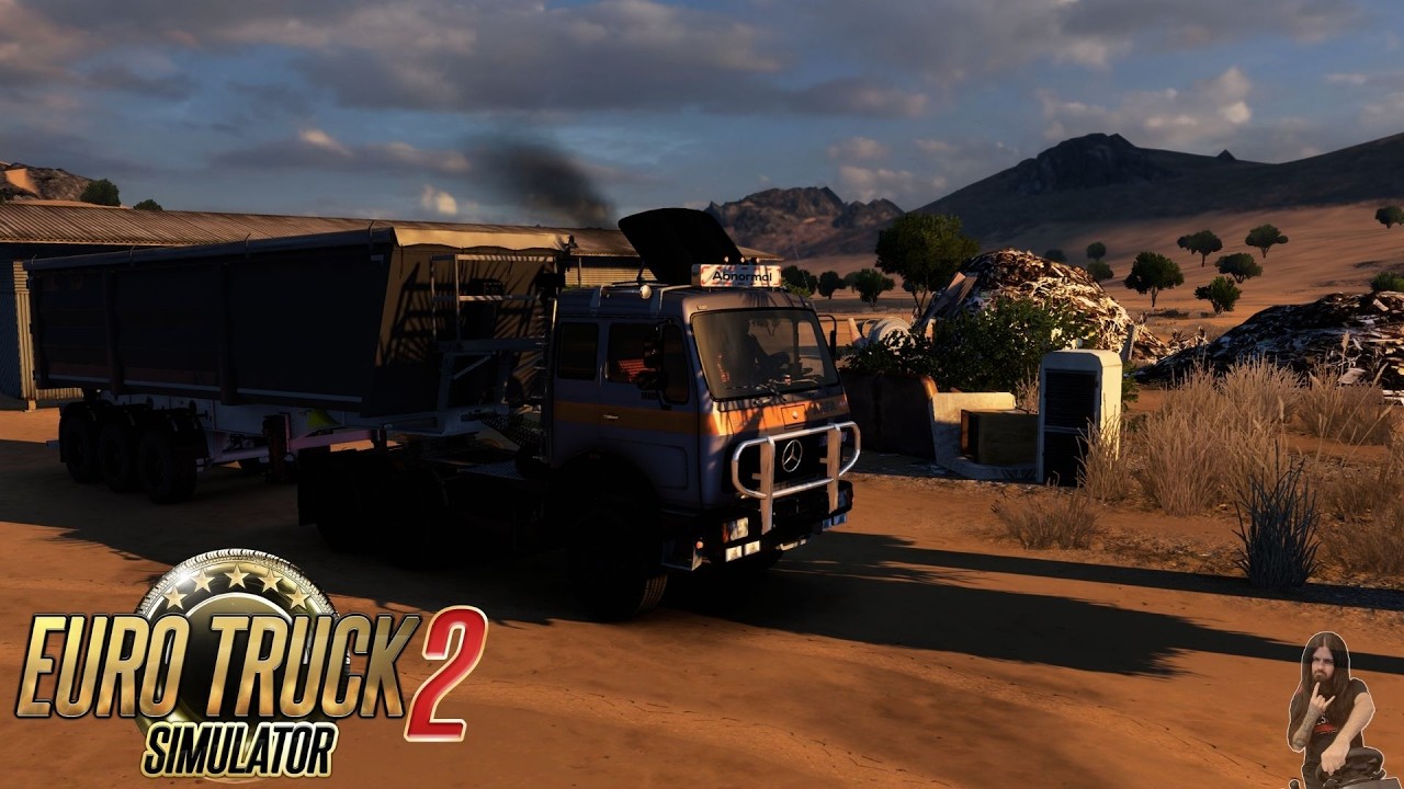 EuroAsia - Africa Hauling + Mercedes 1632NG - EuroTruck Simulator 2 1.58