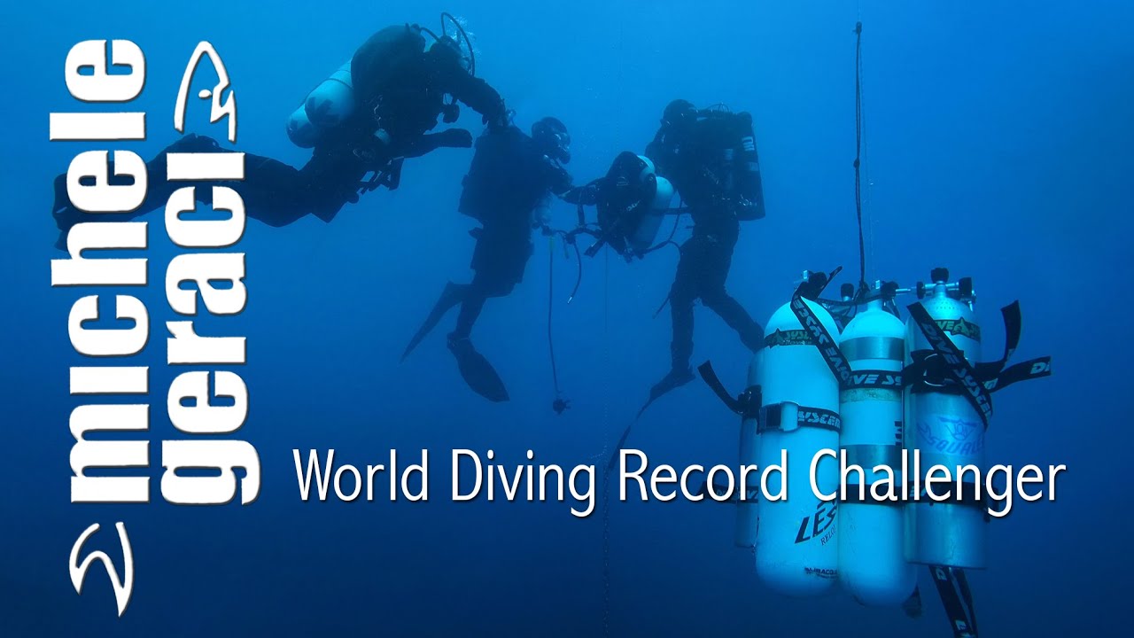 Michele Geraci World Diving Record Challenger 2014