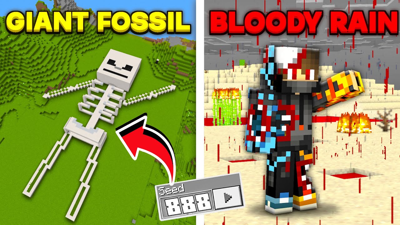 5 Most SCARIEST Seeds Of Minecraft💀| Minecraft Hindi