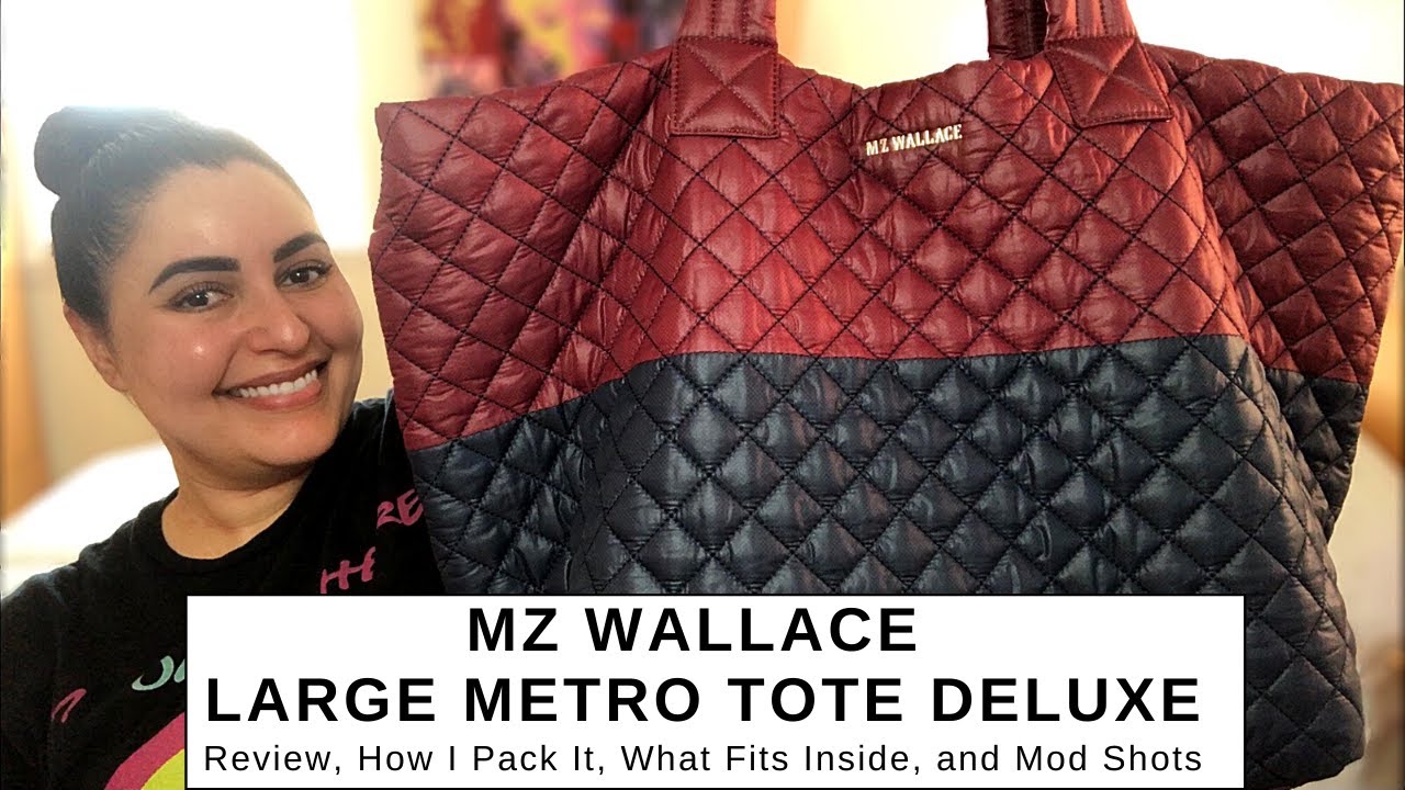 MZ Wallace Large Metro Tote Deluxe: Review, How I Pack it, What Fits Inside, and Mod Shots