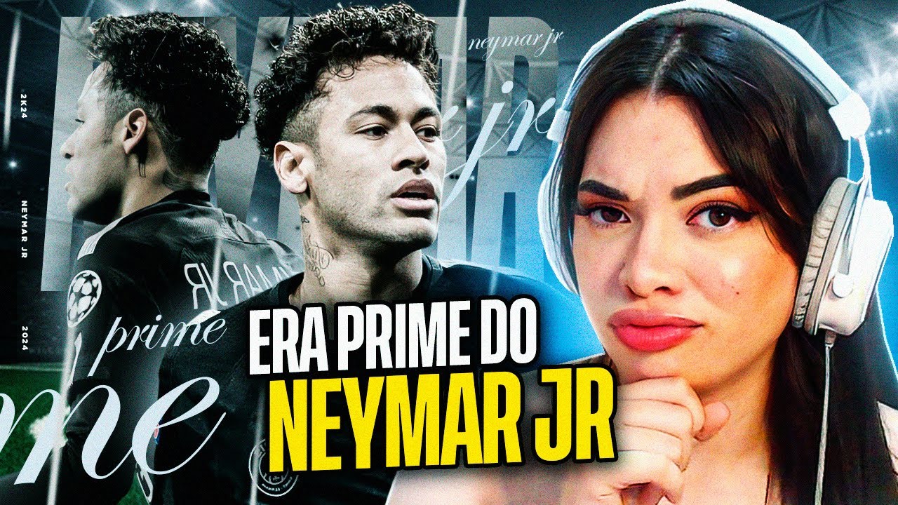 Prime Neymar Era Realmente Louco | [REACT]