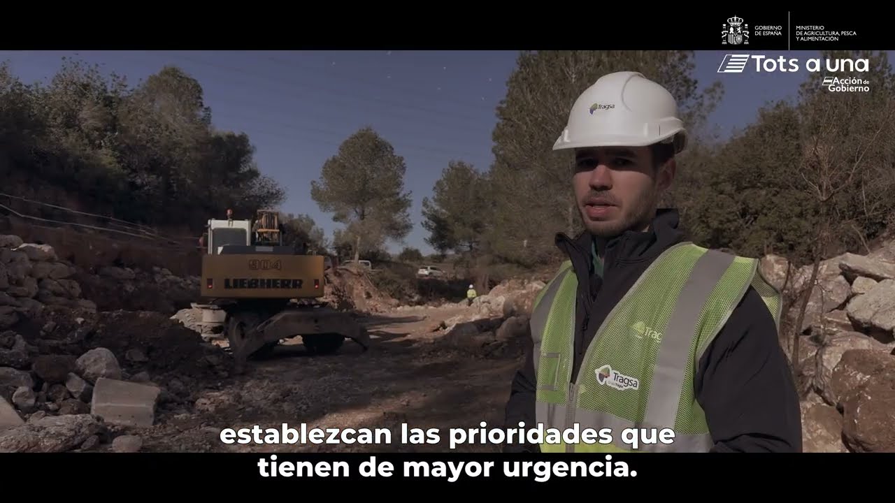 CARLET | Reconstrucción de talud con escollera