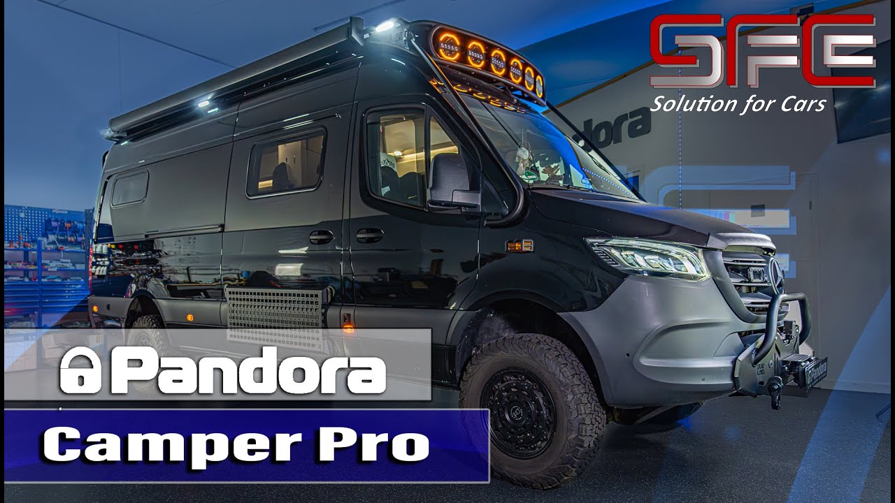 Alarmanlage im Mercedes Sprinter Overland - PANDORA