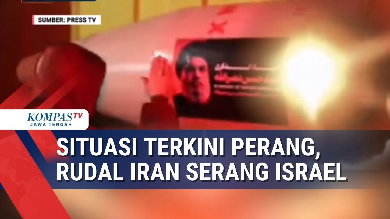 Situasi Terkini Perang, Rudal Iran Serang Israel