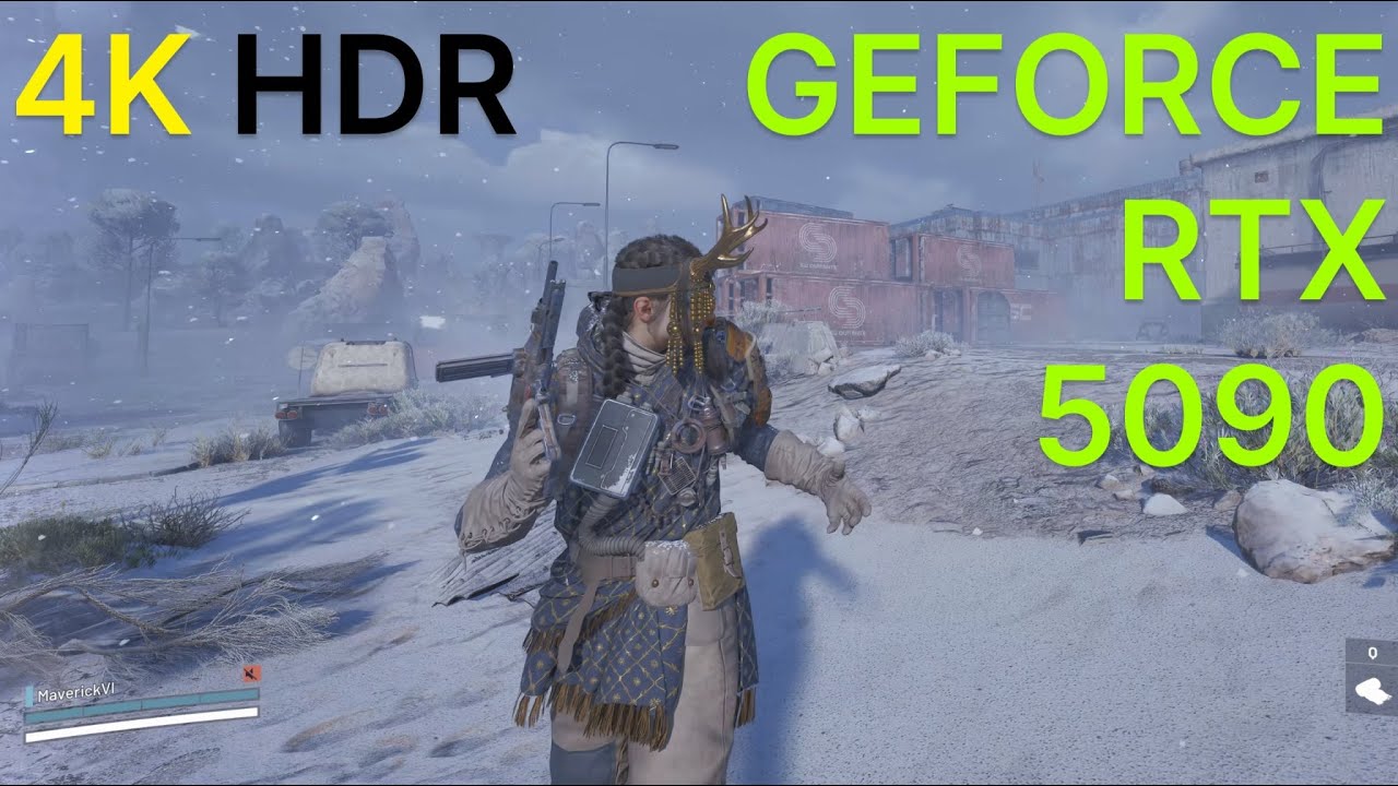 ARC Raiders : Bonecrown Skin Gameplay Nvidia RTX 5090 4K HDR Max Graphics Ray Tracing