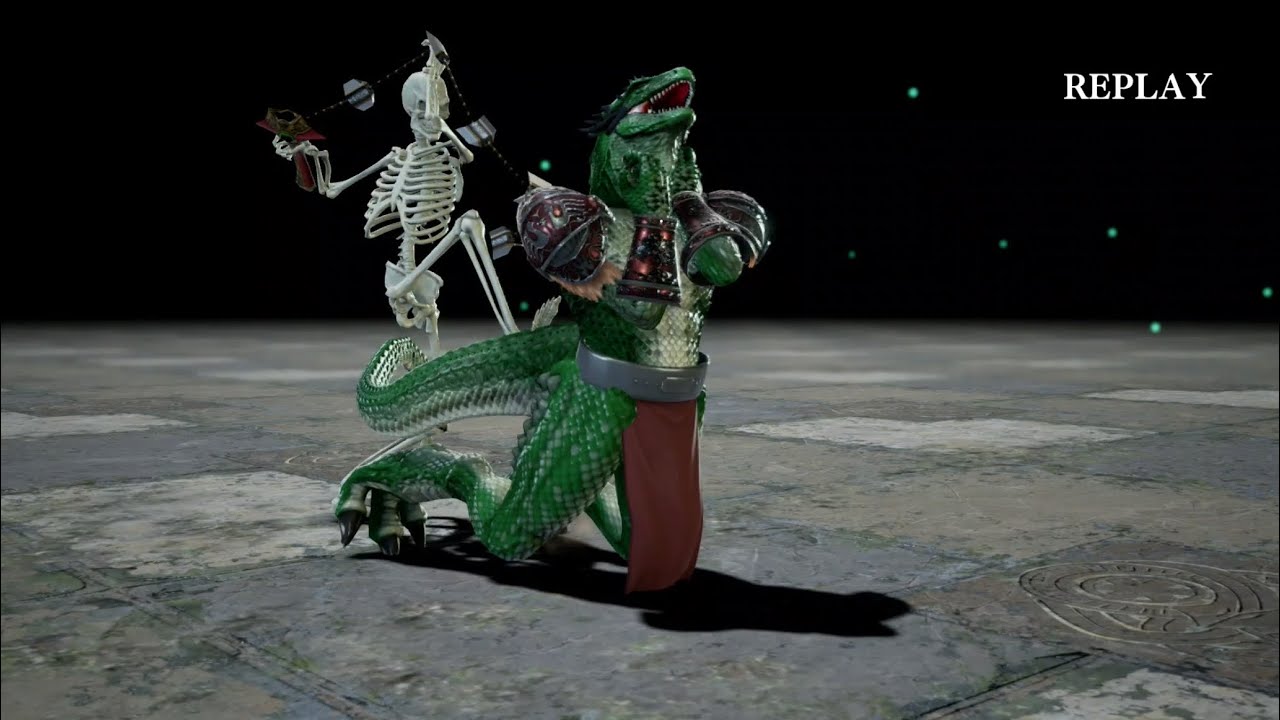 LizardMan(Custom Character) Kemoryona 【Soul Calibur Ⅵ】