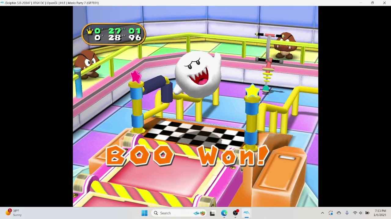Mario Party 7 All Duel Minigames Boo Vs Yoshi