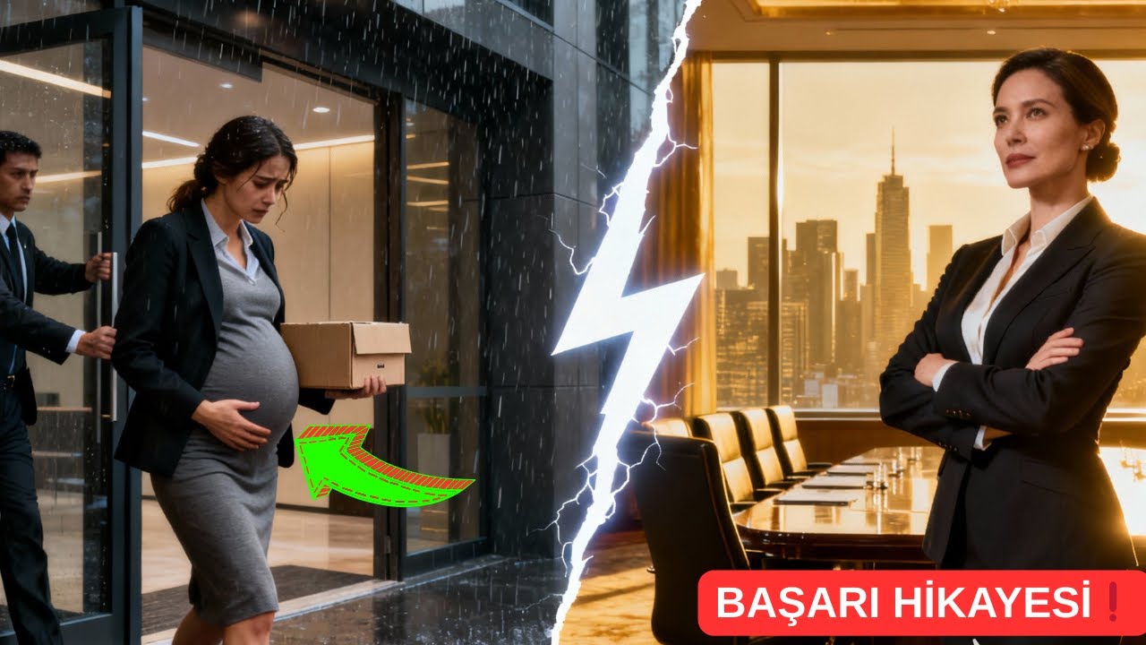 Hamilelik İzni İstediğimde Beni Kovan Şirketin Patronu Şimdi Kim Olduğumu Söyleyince Dondu Kaldı!