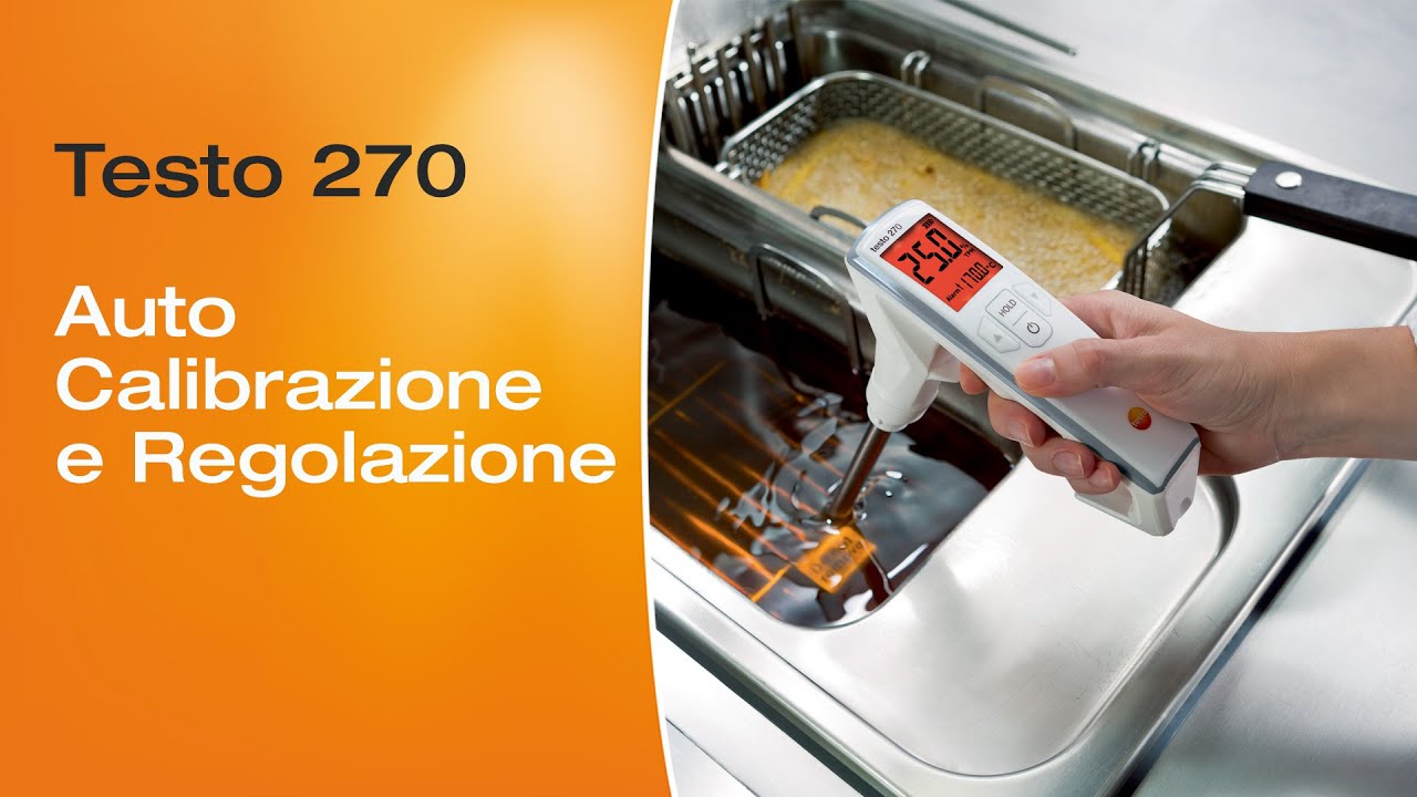 Testo 270 - Auto Calibrazione e Regolazione