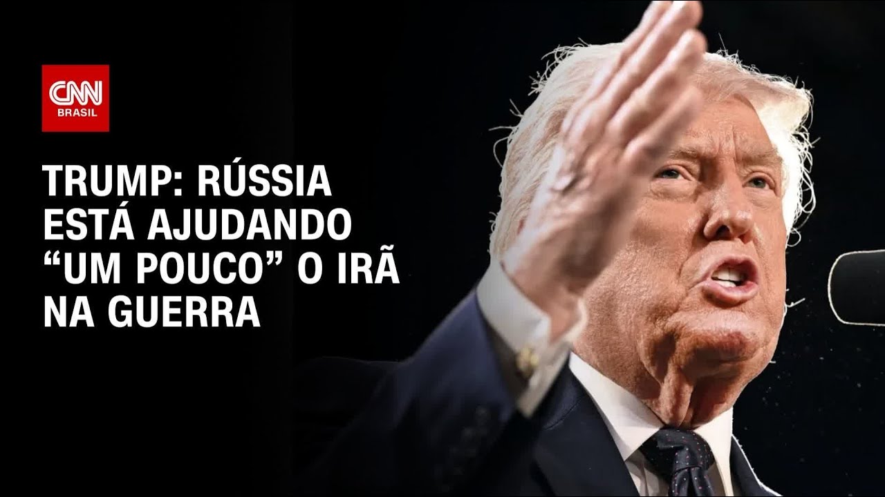 Guerra no Oriente Médio: Rússia está ajudando “um pouco” o Irã, diz Trump | CNN 360º