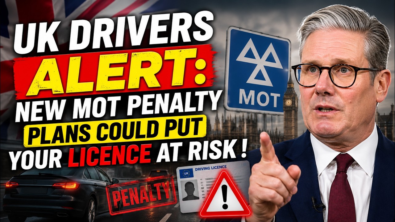 🚨 UK Drivers Alert: New MOT Rules Could Put Your Driving Licence at Risk