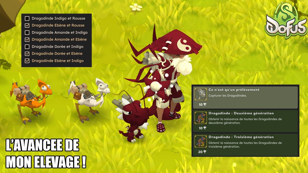 5 JOURS APRÈS LA MAJ : L’AVANCÉE DE MON ÉLEVAGE - DOFUS 3