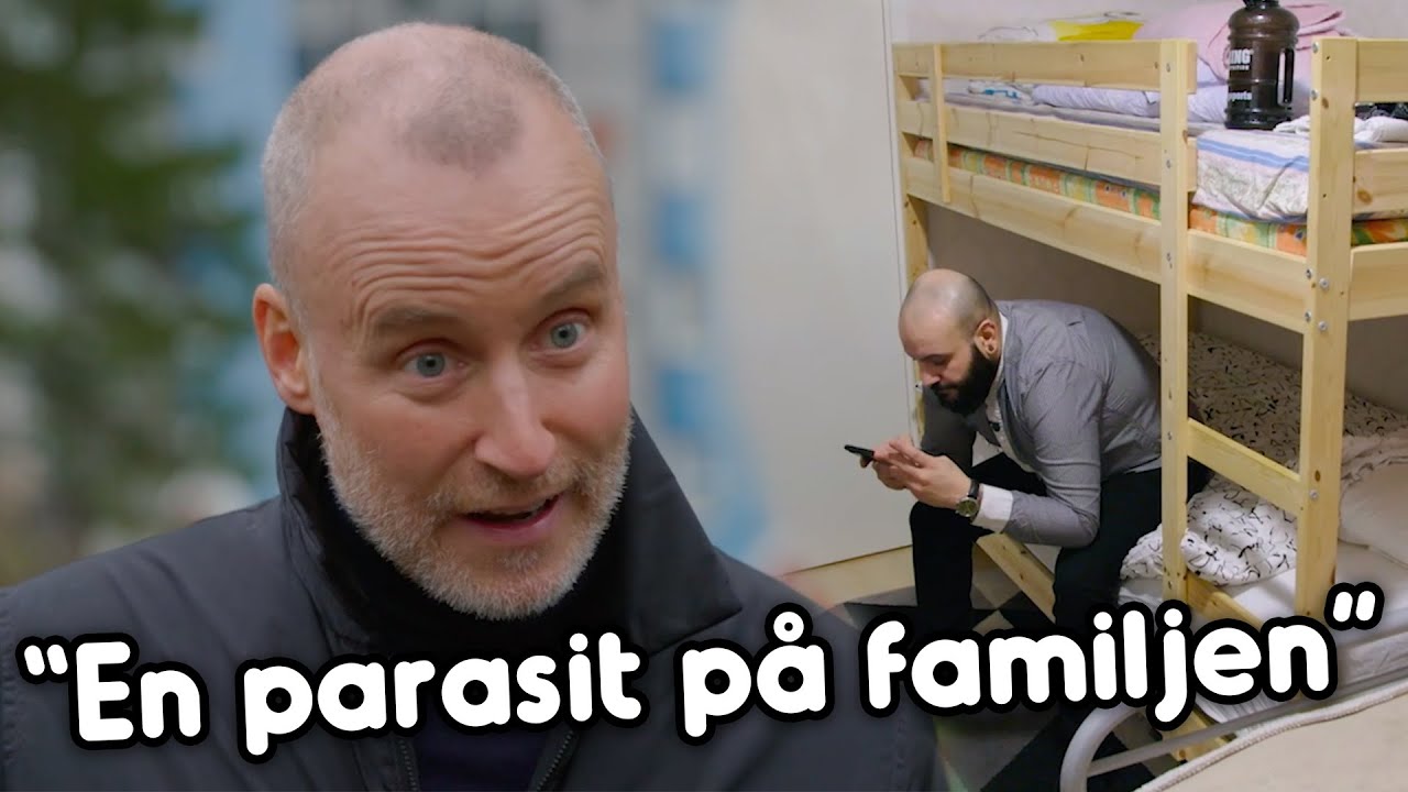 Pappa bor hemma hos sin mamma och spelar mobilspel! | Lyxfällan