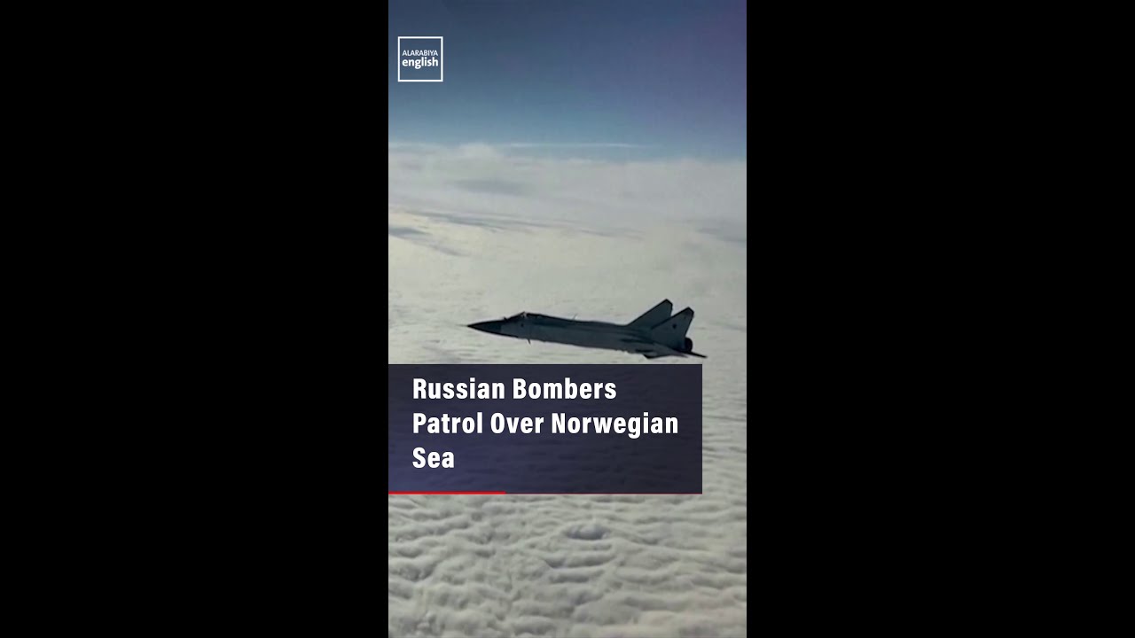 Russian Bombers Patrol Over Norwegian Sea