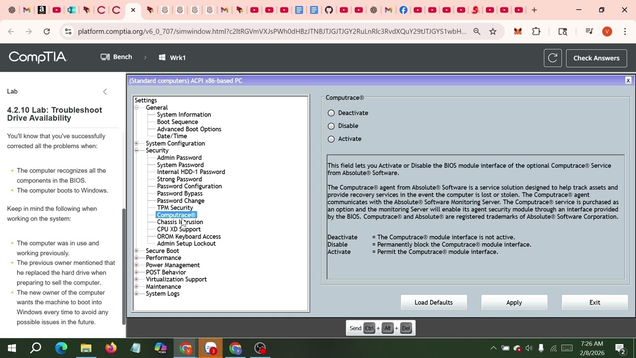 CompTIA A+ Lab 4.2.10 | Troubleshoot Drive Availability (Hands-on)
