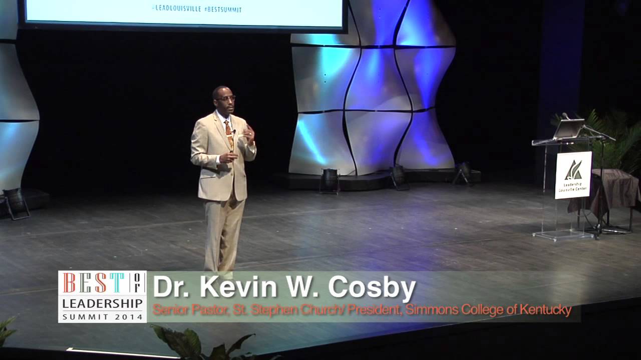 Dr. Kevin W. Cosby: A perspective on societal challenges in West Louisville