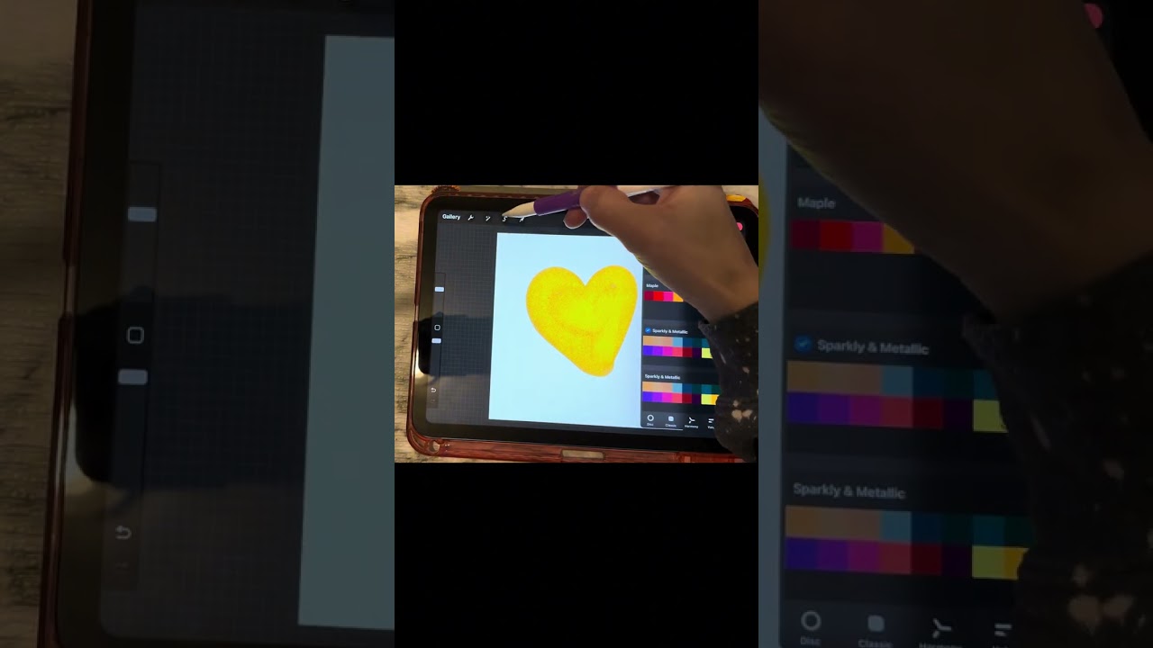 PROCREATE WALK THROUGH LEARNING THE FEATURES