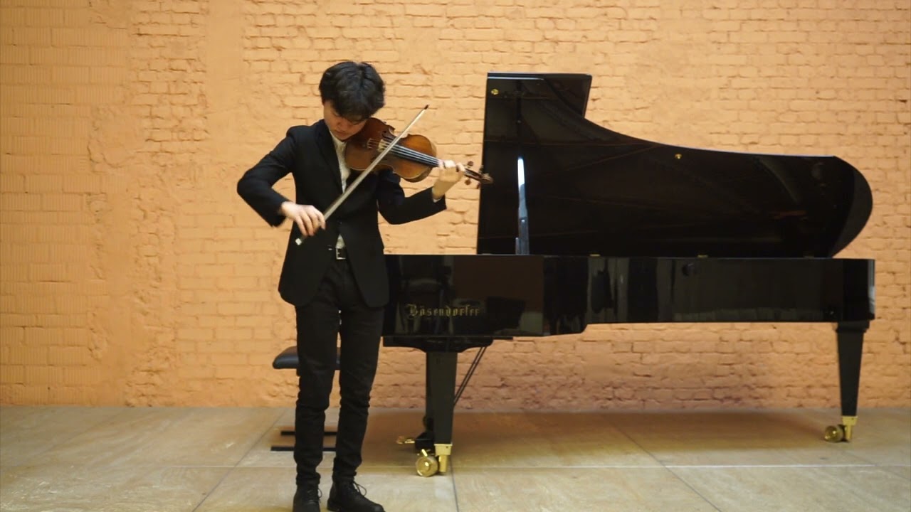 Shihan Wang plays Paganini Caprice Op.1, No. 11 Andante-Presto-Andante
