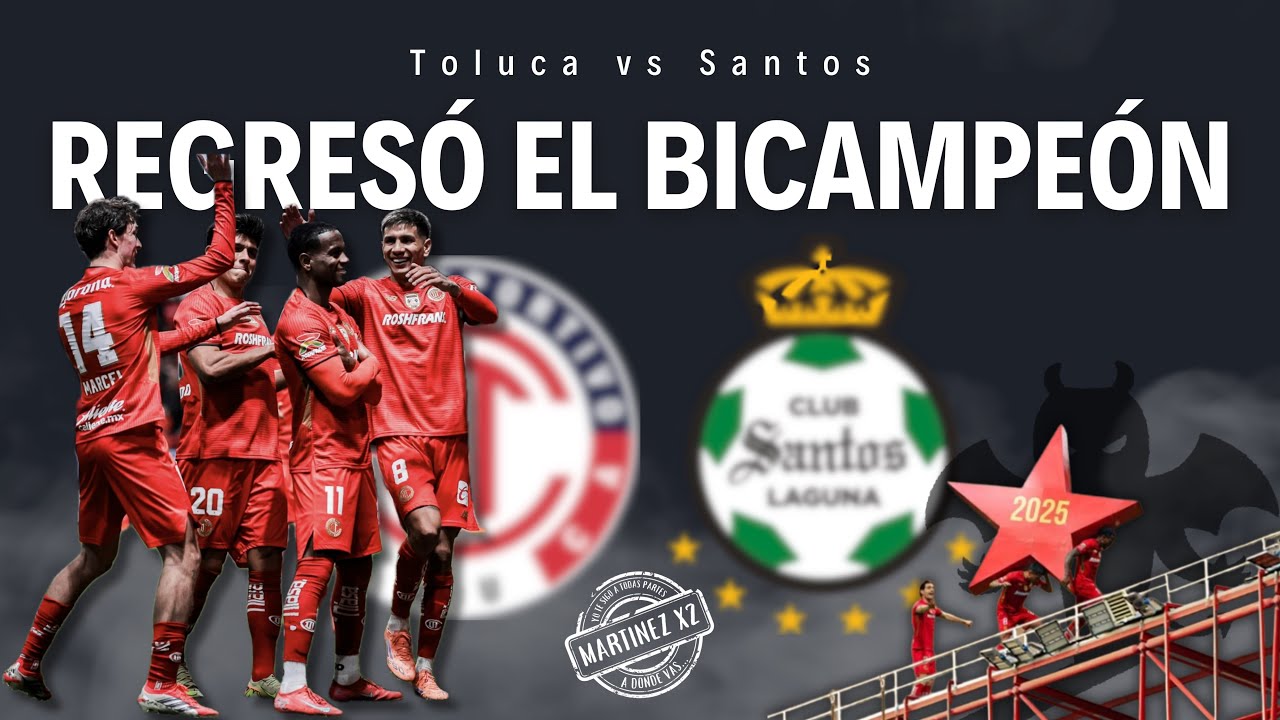 🏆 ¡El BICAMPEON regresa a casa! 🏆  |👹3-1😇| Reacción desde el ESTADIO |Toluca-Santos| Vlog 89