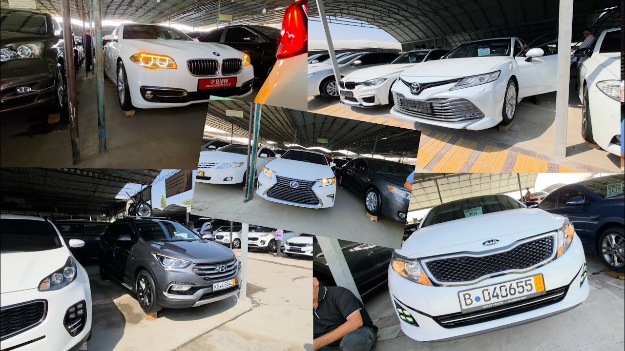 Мошинбозори Хуҷанд  Lexus ES Hyundai SantaFe Kia k5 BMW F10 Hyundai tucson Honda cr-v Toyota Camry