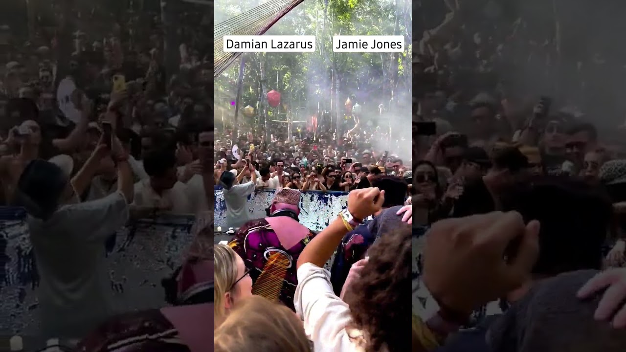 #DamianLazarus b2b #JamieJones ~ Day Zero Festival 🇲🇽🌴