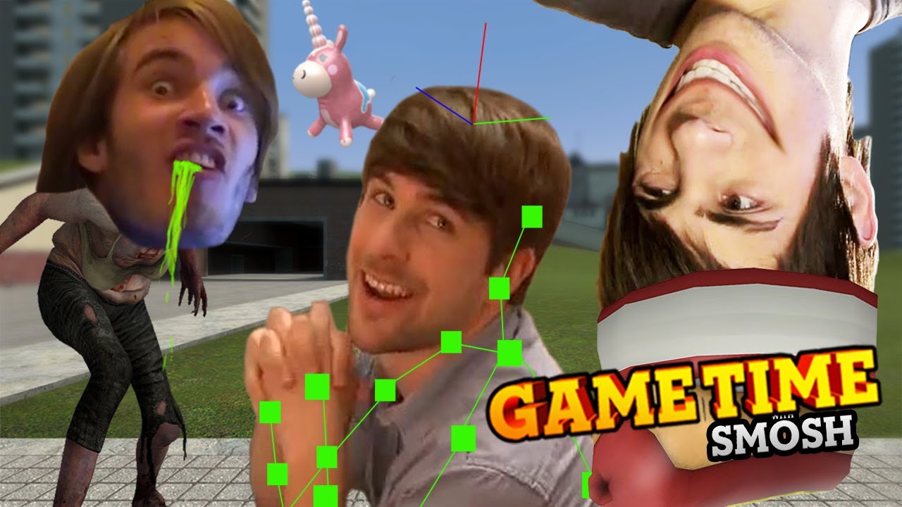 HUNTING DOWN PEWDIEPIE (Gametime w/ Smosh)