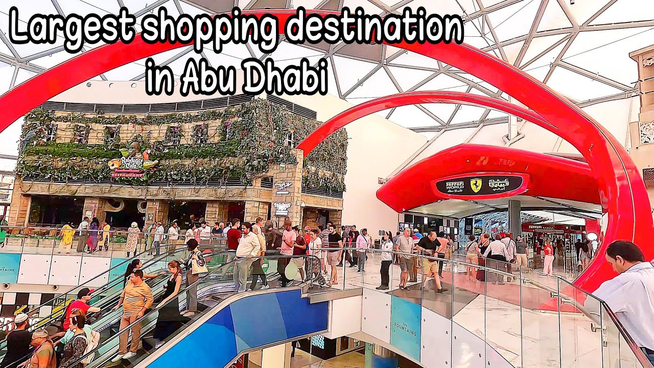 Inside Yas Mall: The Largest Shopping Destination in Abu Dhabi