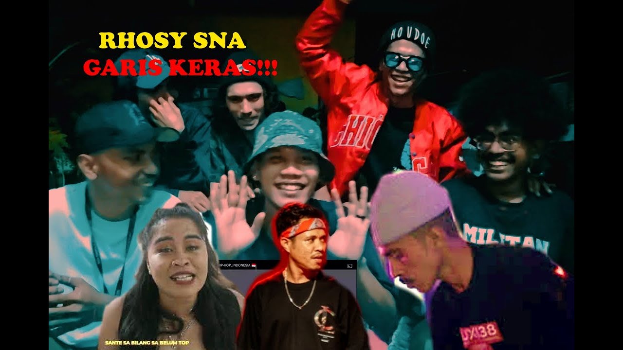 RHOSY SNAP - GARIS K'RAS 🇮🇩HIP-HOP_INDONESIA 🇮🇩 (Reaction Bedah Lirik)