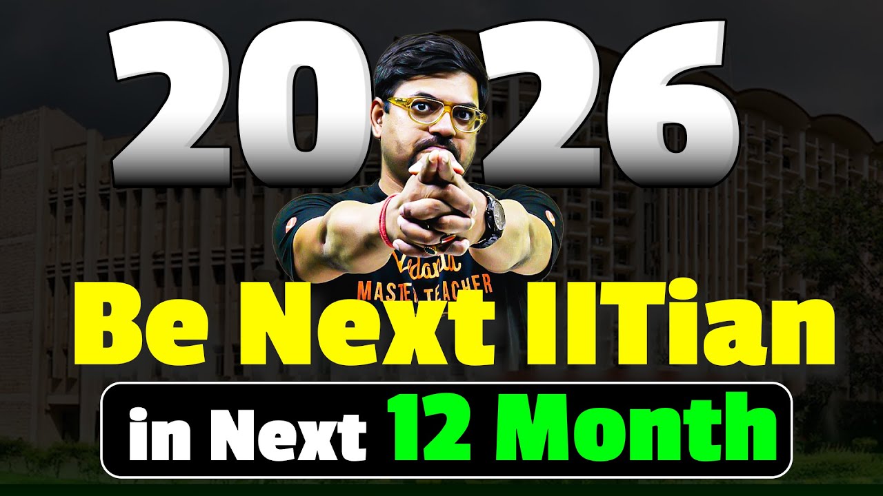 JEE 2026 Roadmap🎯  | Become IITian in next 12 Months🔥| Harsh Sir