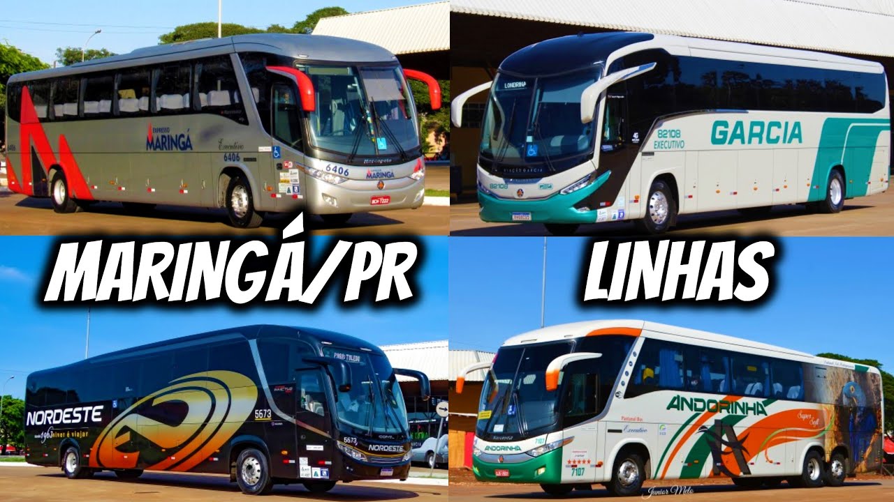 RODOVIÁRIA DE MARINGÁ/PR | LINHAS INTERESTADUAIS E INTERMUNCIPAIS